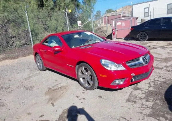 samochody osobowe Mercedes-Benz SL cena 67000 przebieg: 80295, rok produkcji 2009 z Poznań